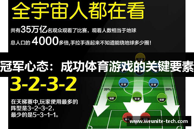 冠军心态：成功体育游戏的关键要素